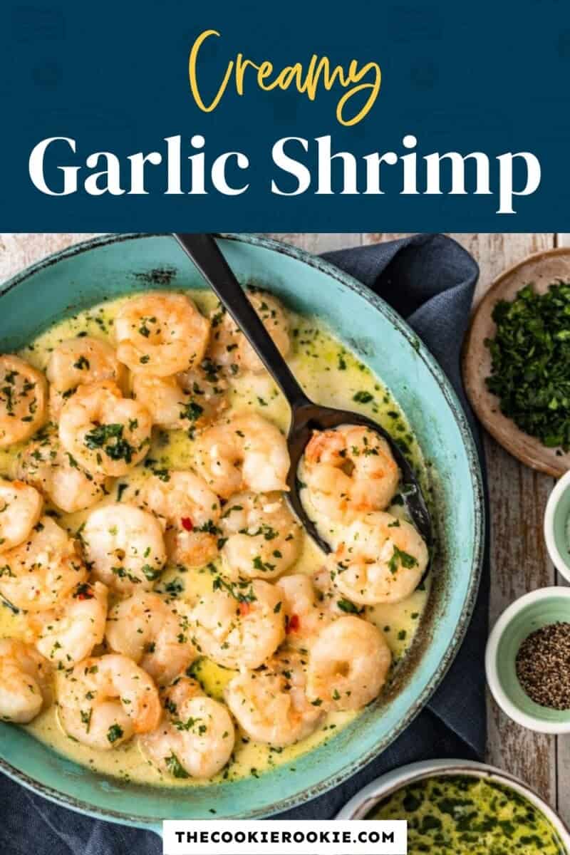 creamy garlic shrimp pinterest
