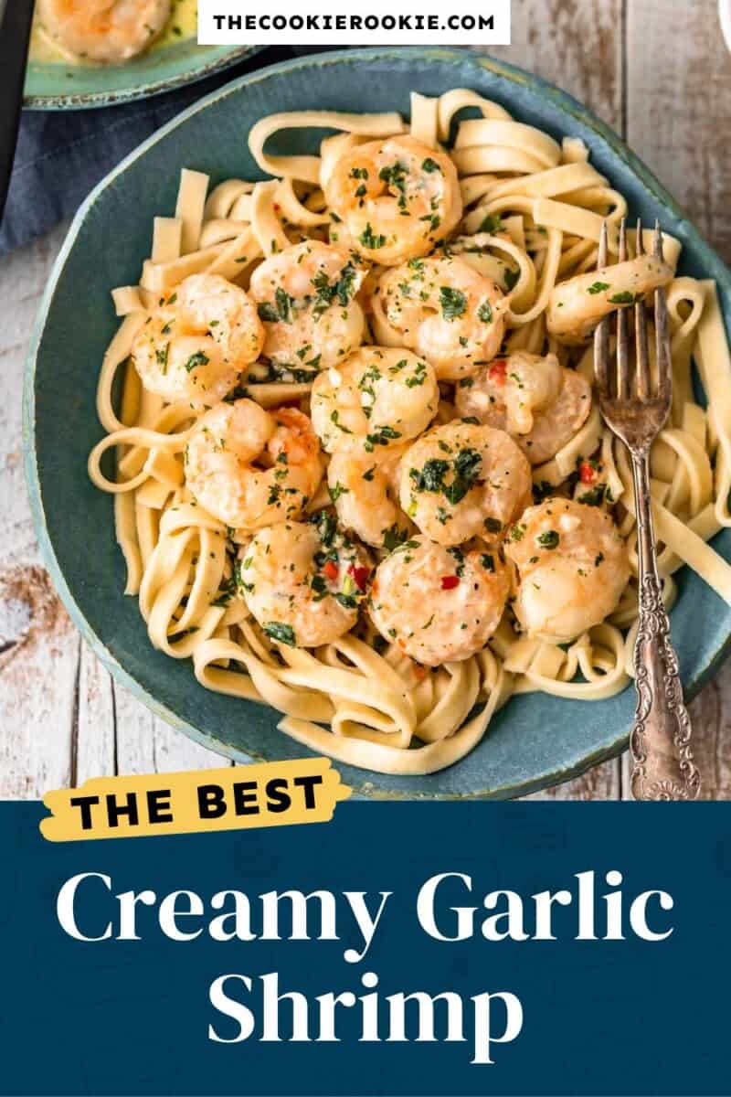 creamy garlic shrimp pinterest