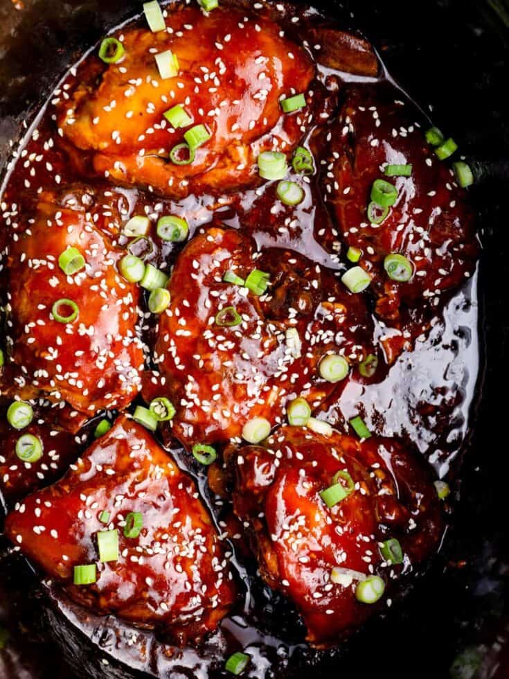 Crock Pot Honey Garlic Chicken