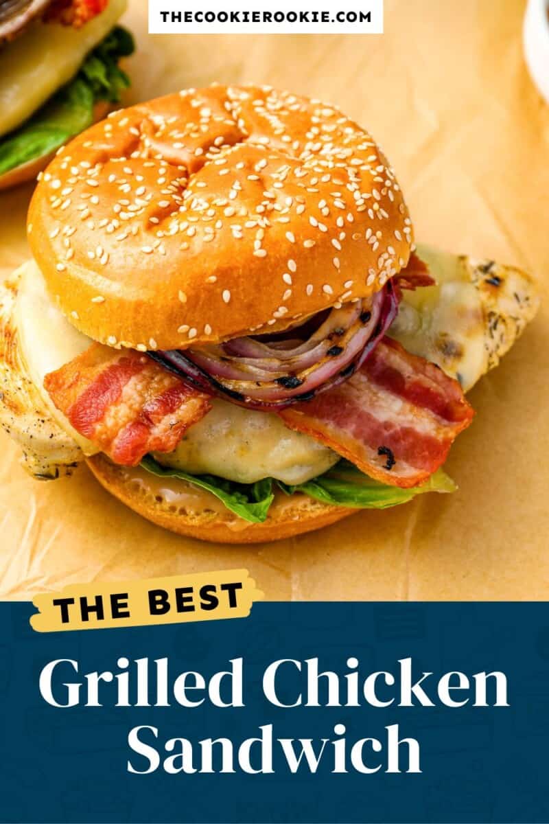 the best grilled chicken sandwich.
