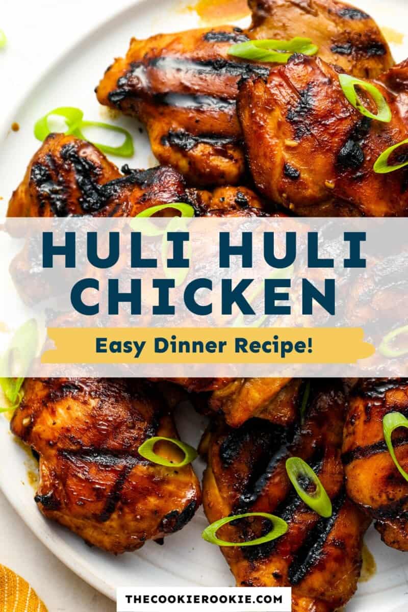 huli huli chicken easy dinner recipe.