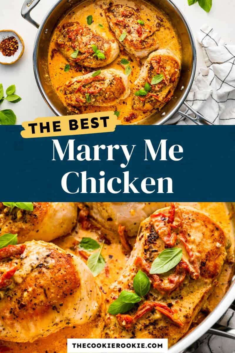 the best marry me chicken recipe.