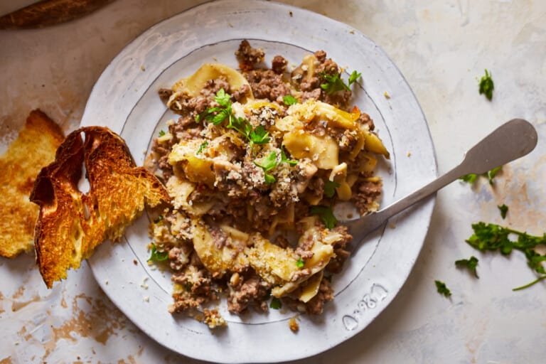 Beef Stroganoff Casserole at its finest