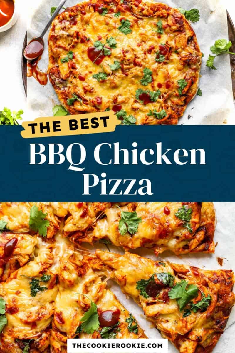 The best bbq chicken pizza.