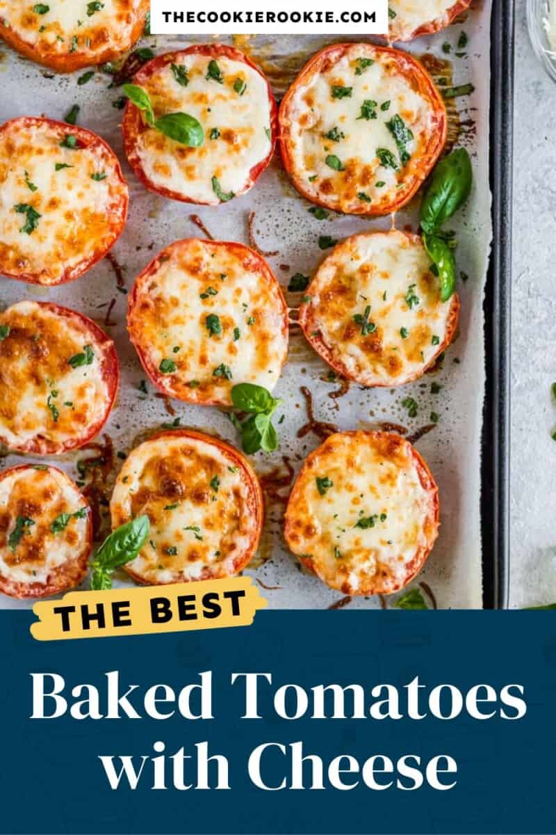 The best baked tomatoes with cheese.