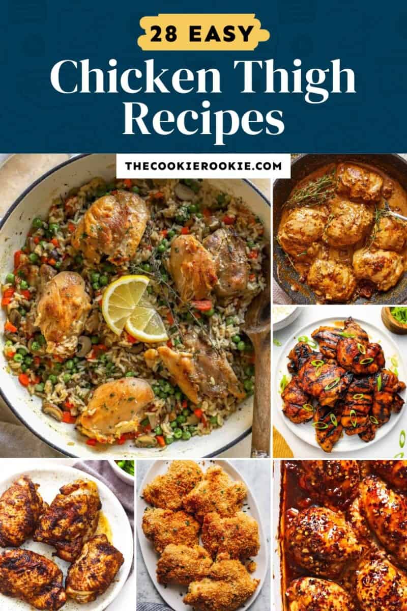 25 easy chicken thigh recipes.