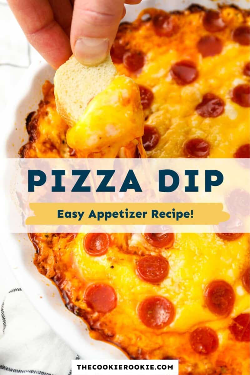 Pizza dip easy appetizer recipe.