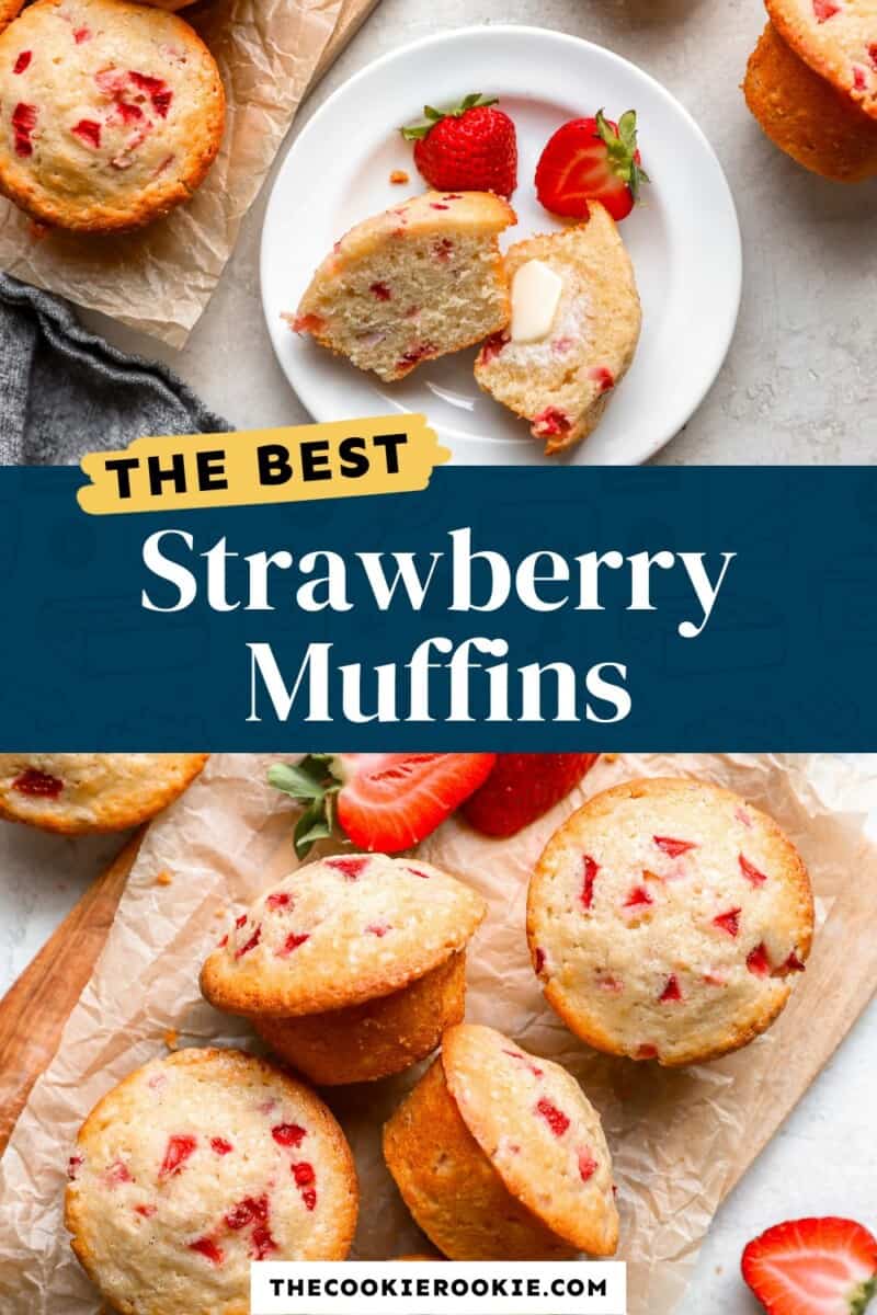 The best strawberry muffins.