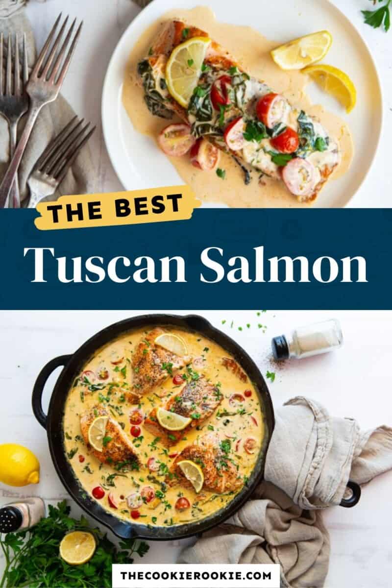 The best tuscan salmon recipe.