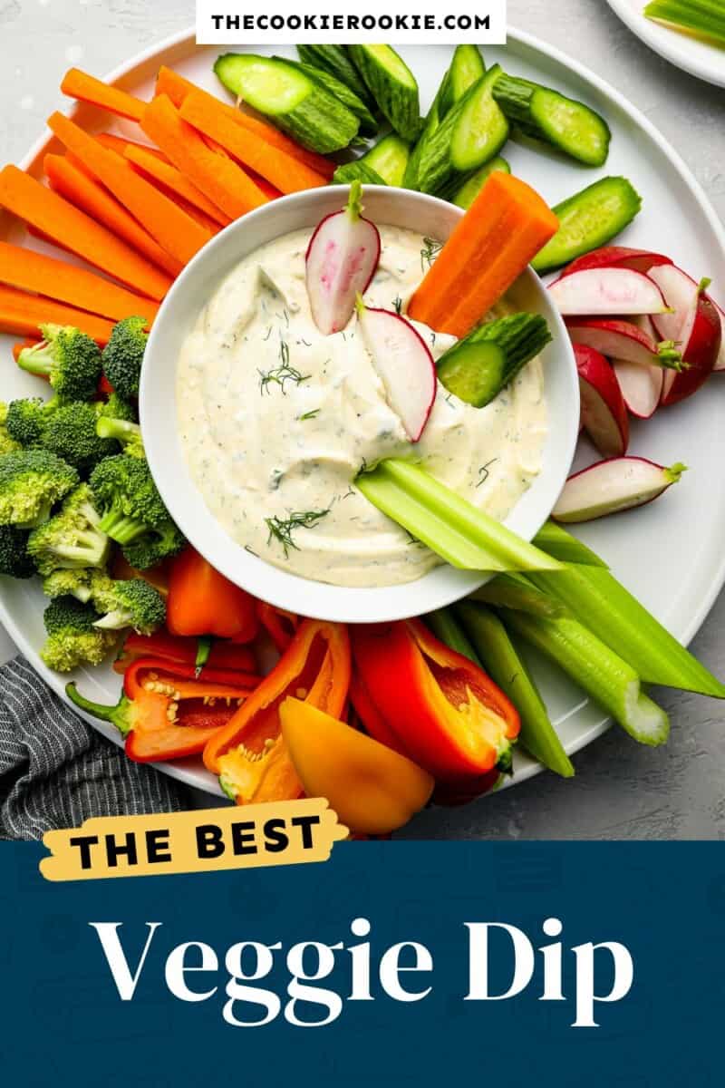 The best veggie dip.