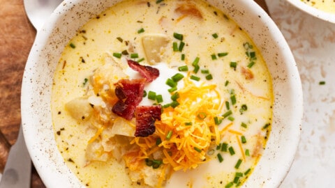 Easy Crockpot Potato Soup Recipe