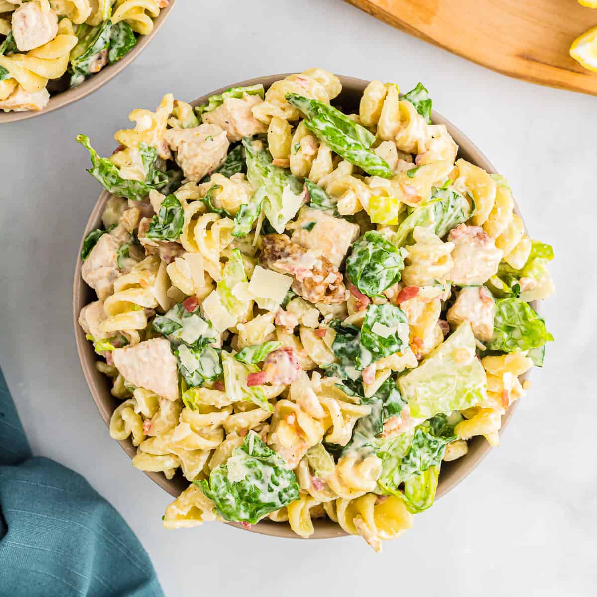 Chicken Caesar Pasta Salad Recipe-image