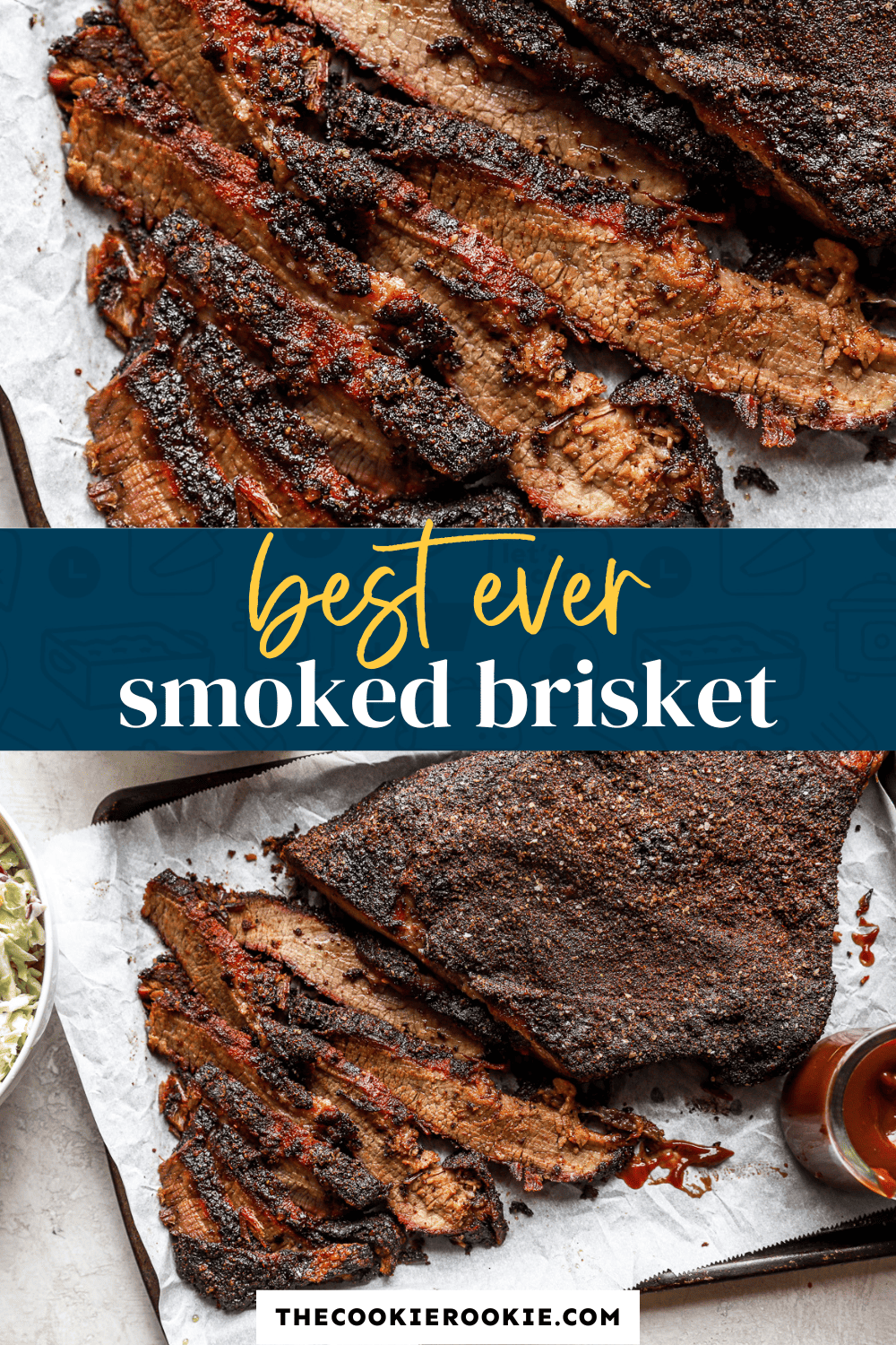Smoked Brisket Recipe - The Cookie Rookie®