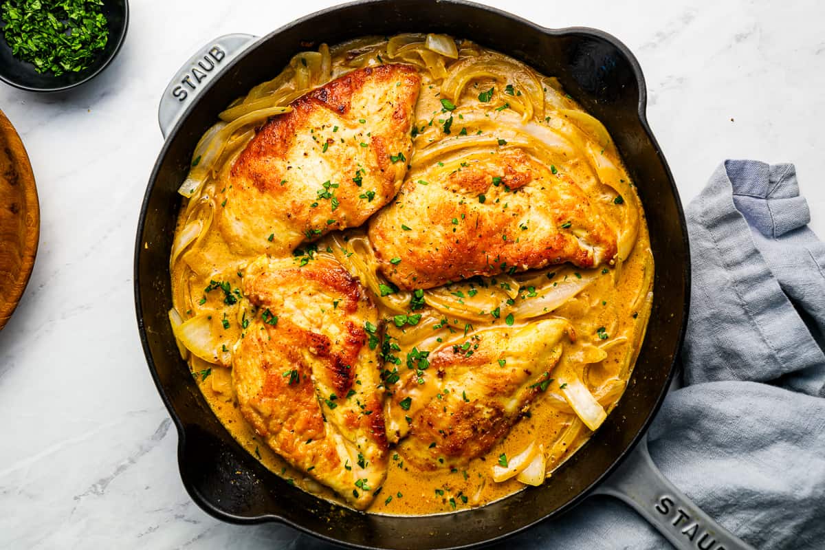 Smothered Chicken Recipe - The Washington Post