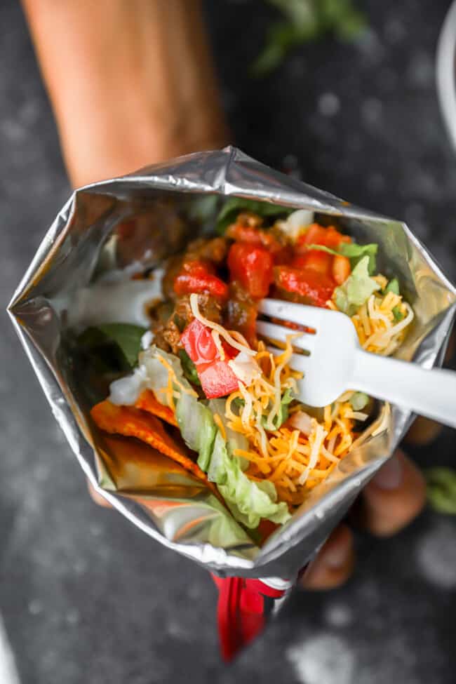 Walking Tacos Recipe - The Cookie Rookie®