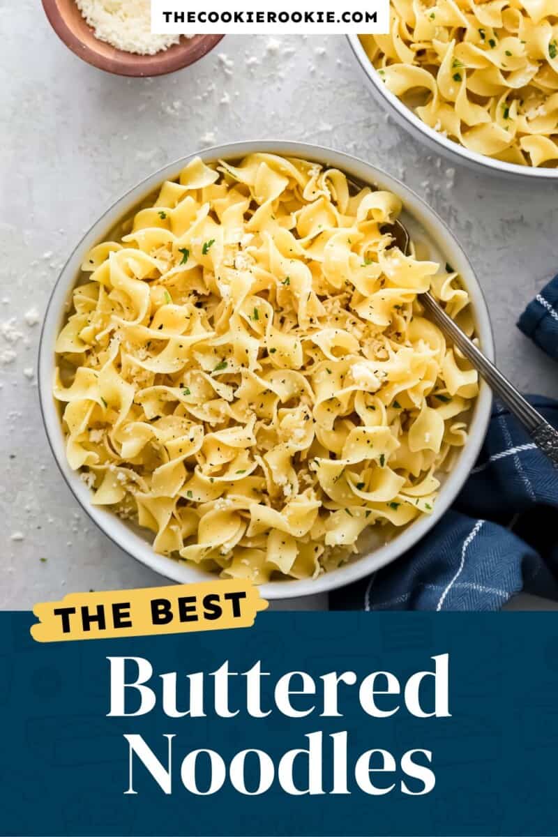 The best buttery noodle recipe.