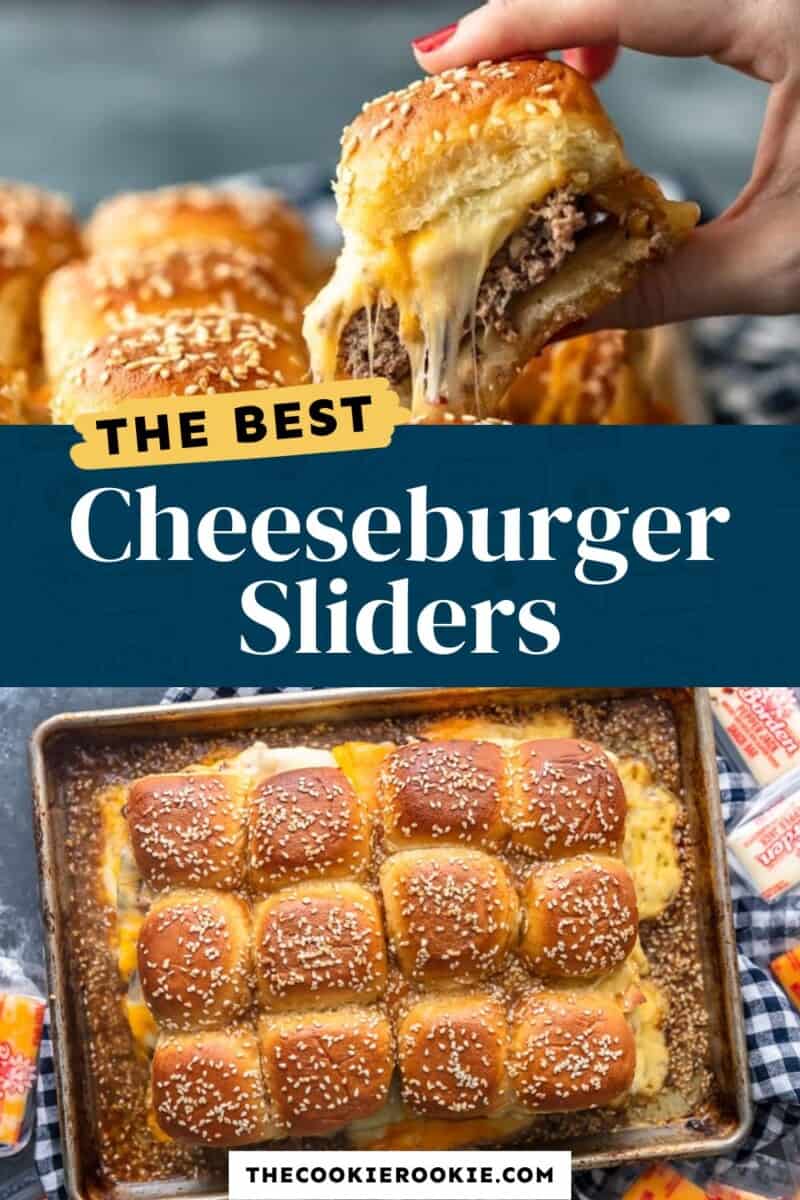 The best cheeseburger sliders.