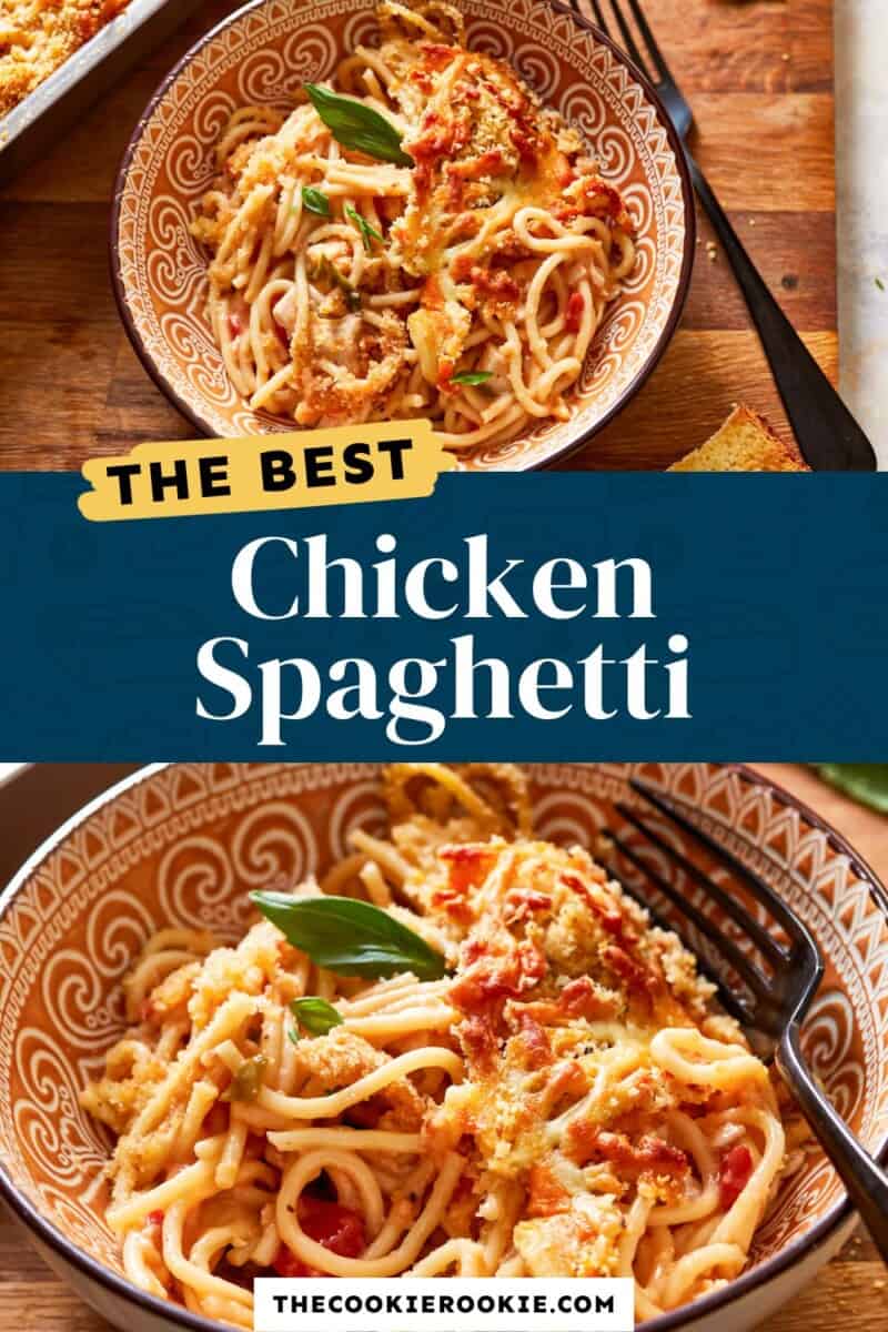 The best chicken spaghetti.