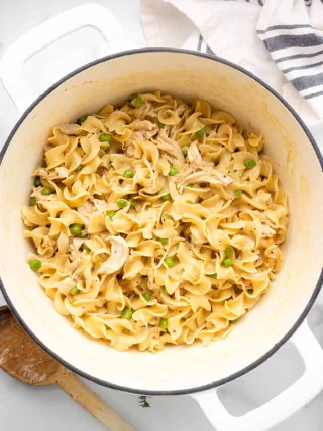 Chicken and Noodles Recipe - The Cookie Rookie®