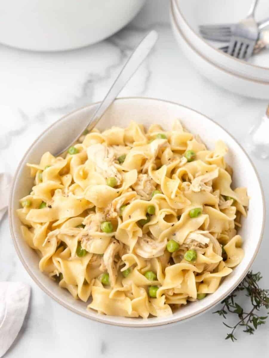 Chicken and Noodles Recipe - The Cookie Rookie®