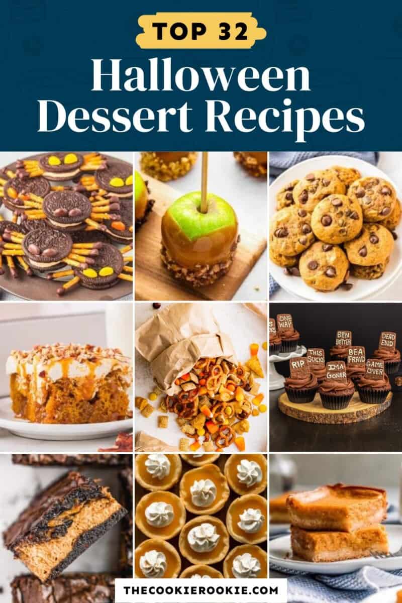 Top 22 halloween dessert recipes.