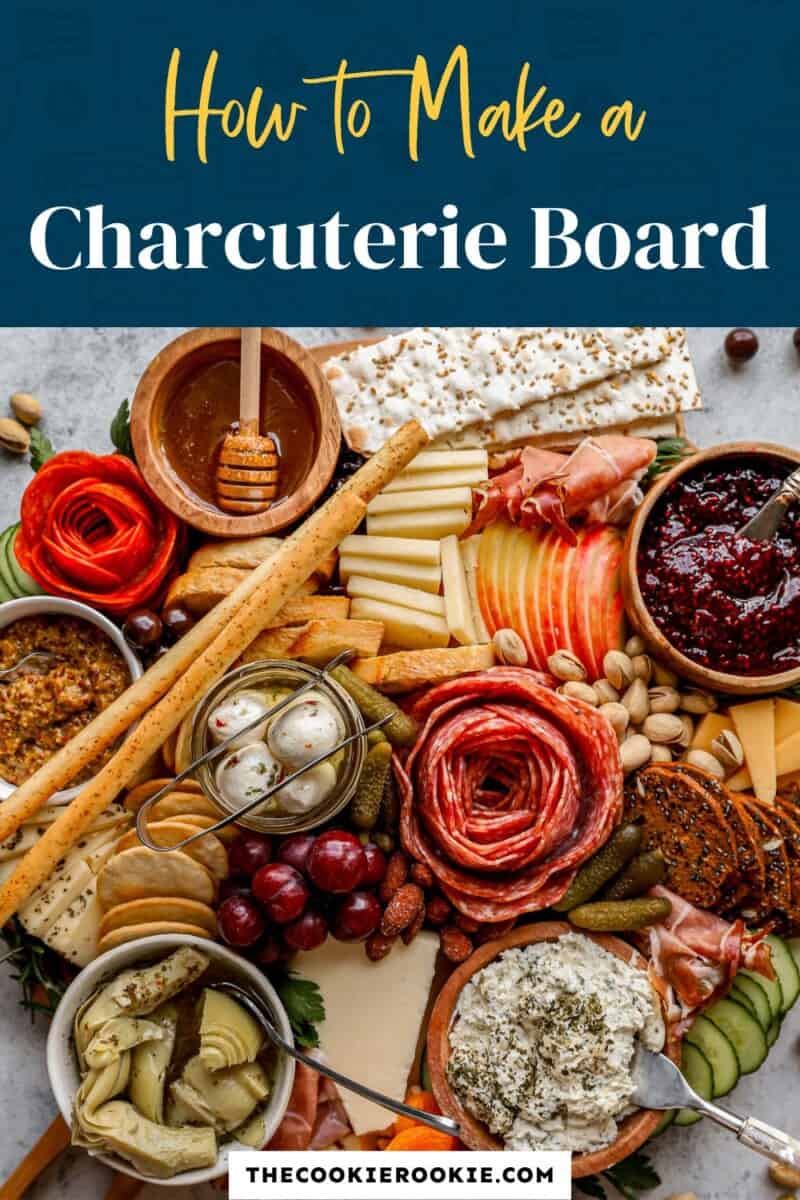 How to make a charcuterie board.