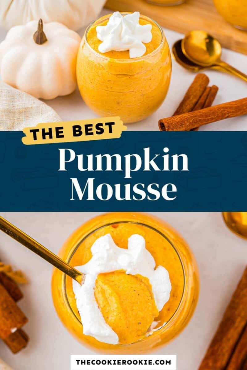The best pumpkin mousse.