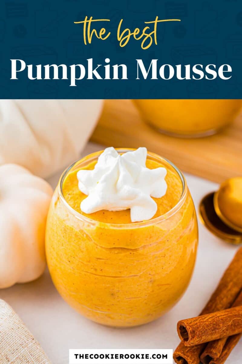 The best pumpkin mousse.