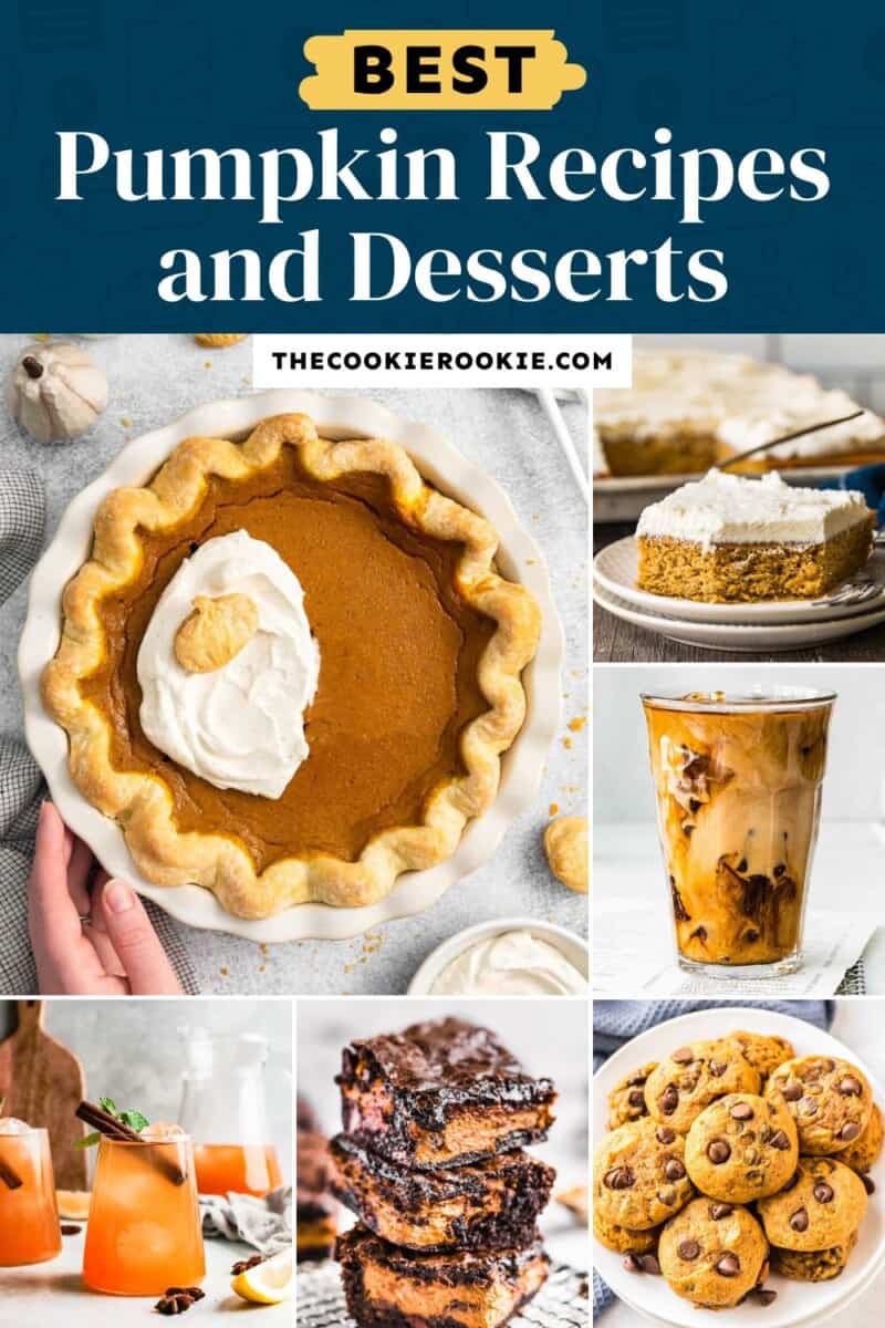 Best pumpkin recipes and desserts.