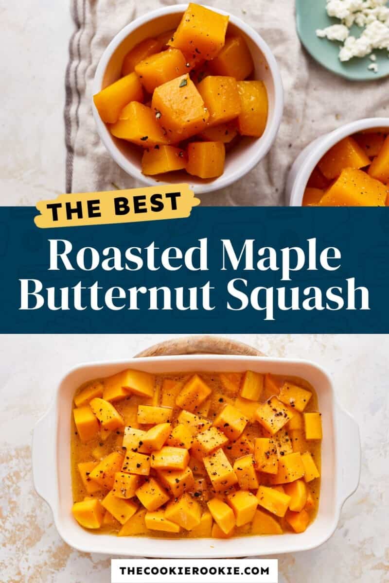 The best roasted maple butternut squash.