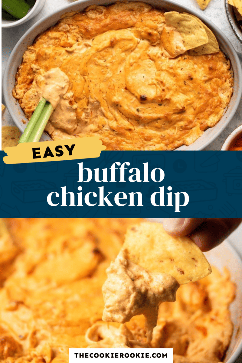 Buffalo Chicken Dip Recipe - The Cookie Rookie