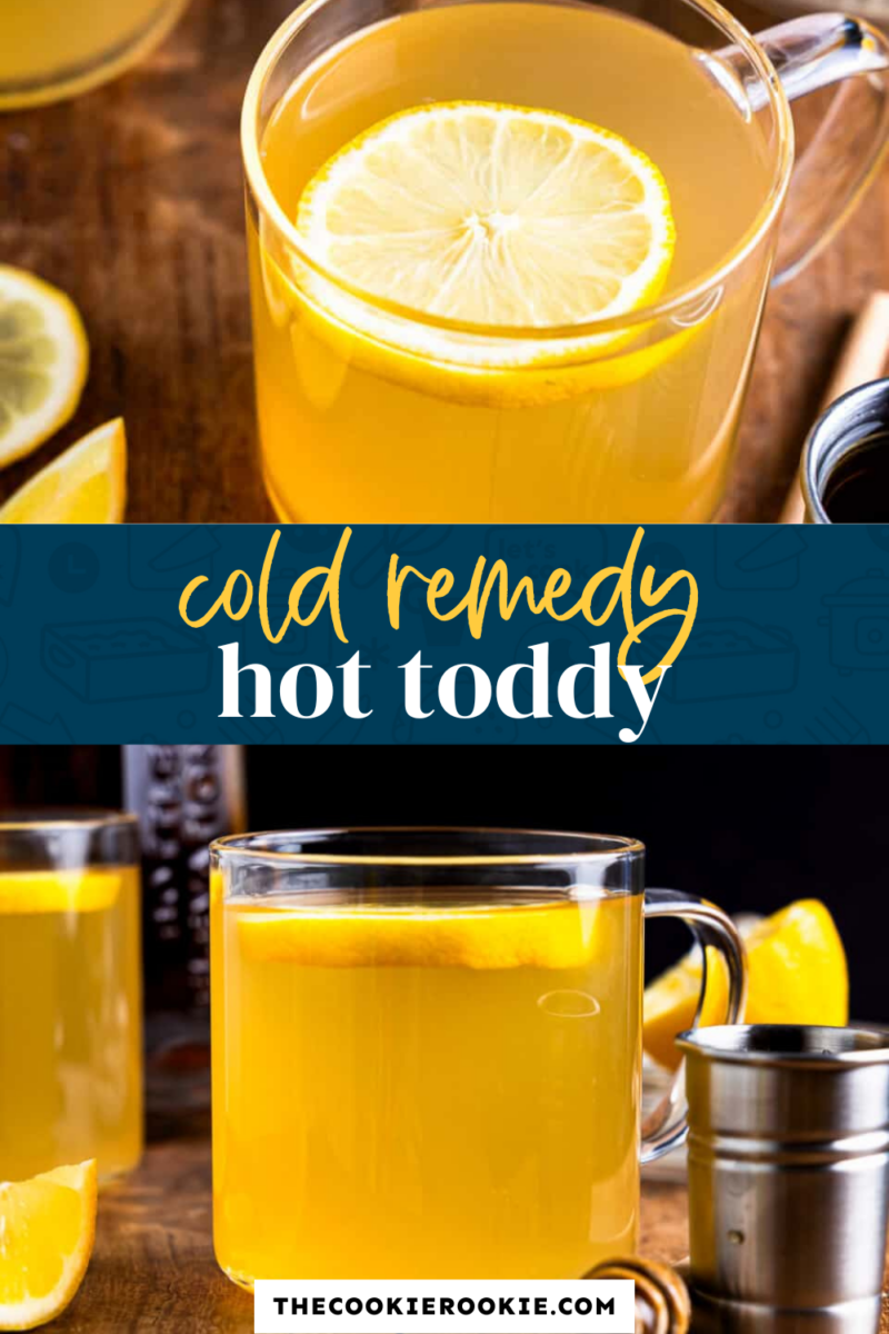 Hot toddy: the ultimate cold remedy for a chilly day.