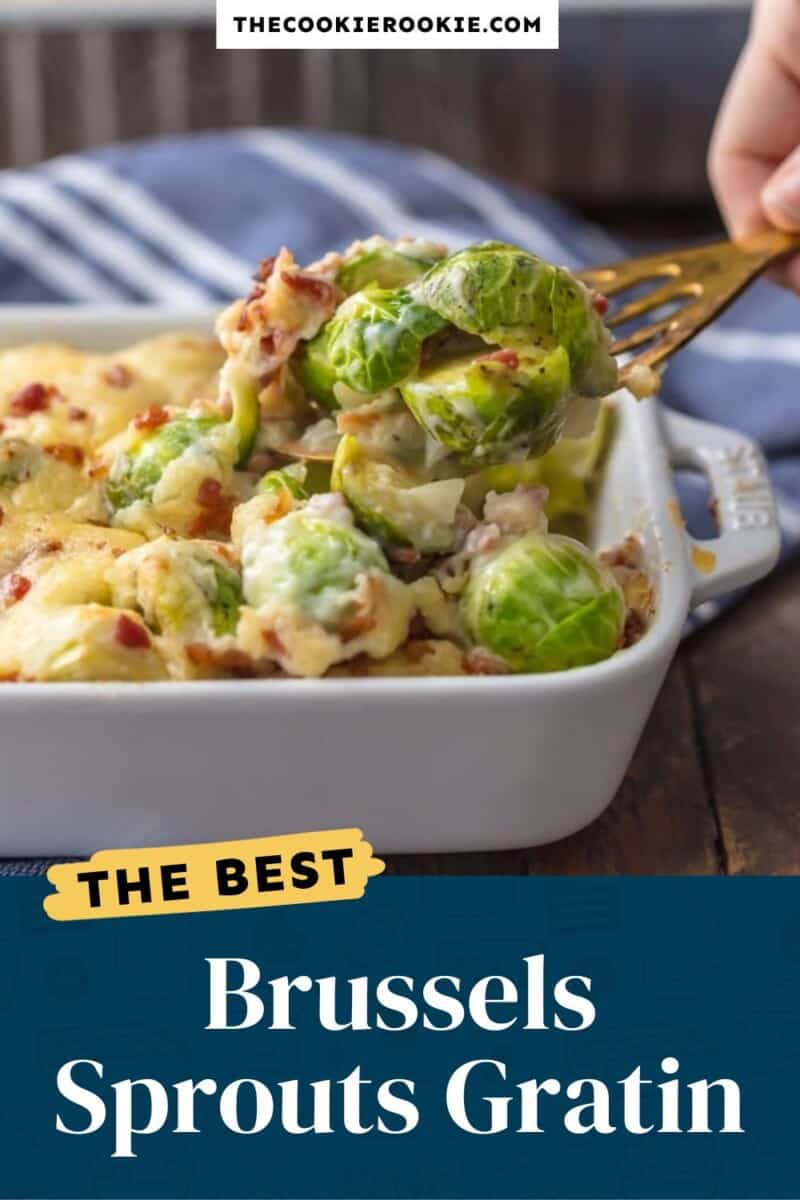 The best brussels sprouts gratin.