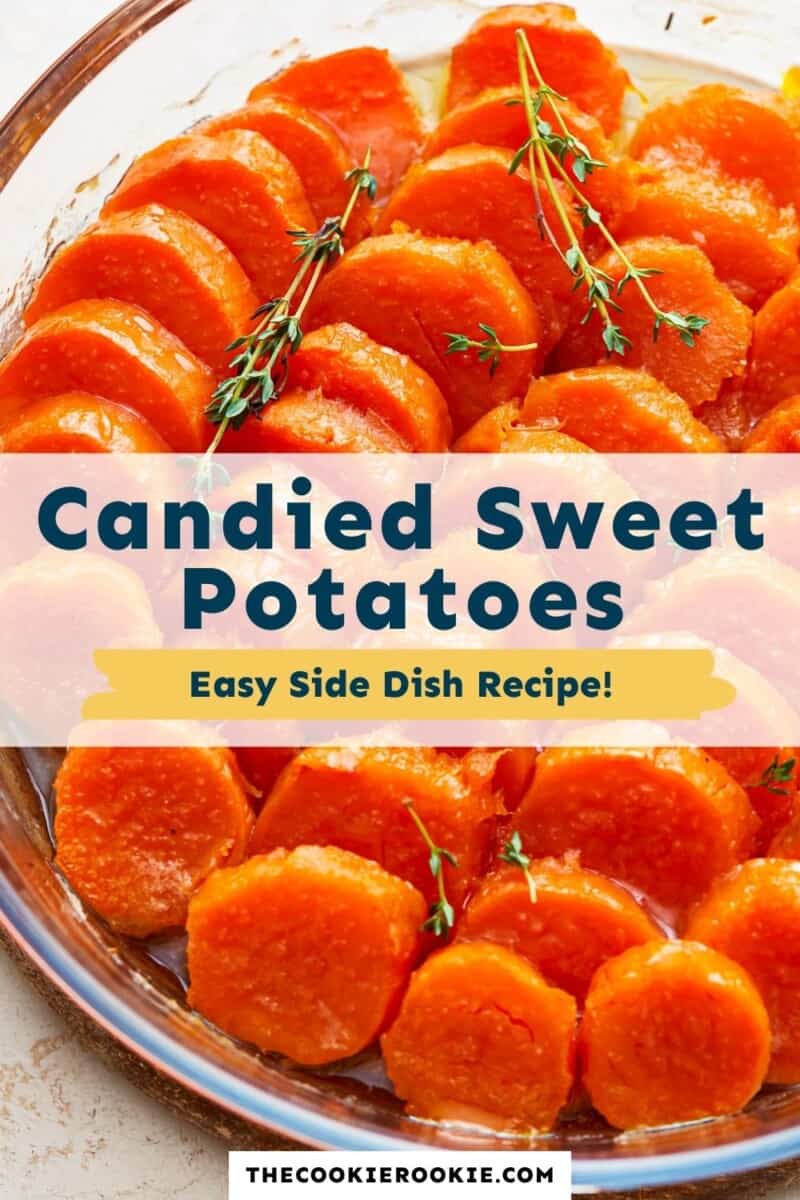 Candied Sweet Potatoes Recipe - The Cookie Rookie®