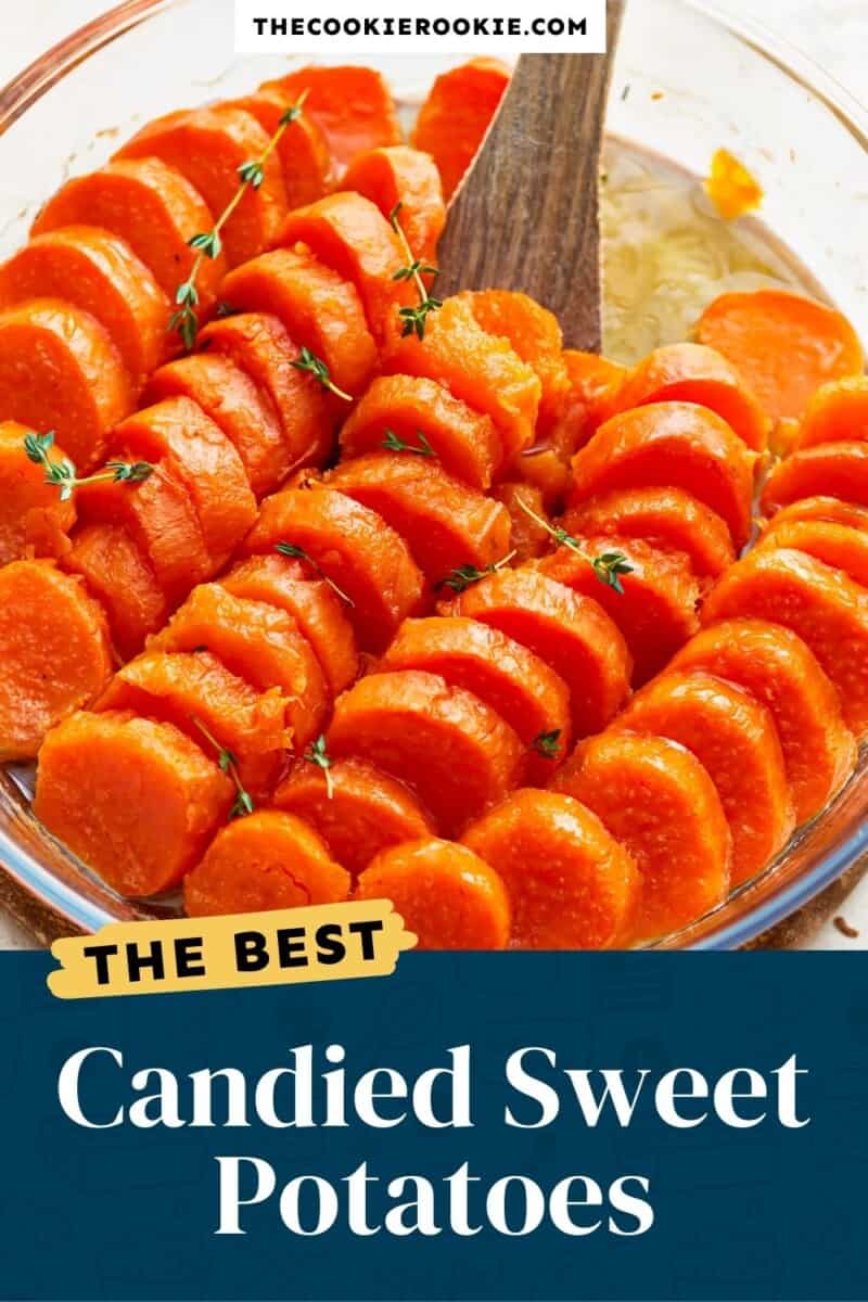 The best candied sweet potatoes.