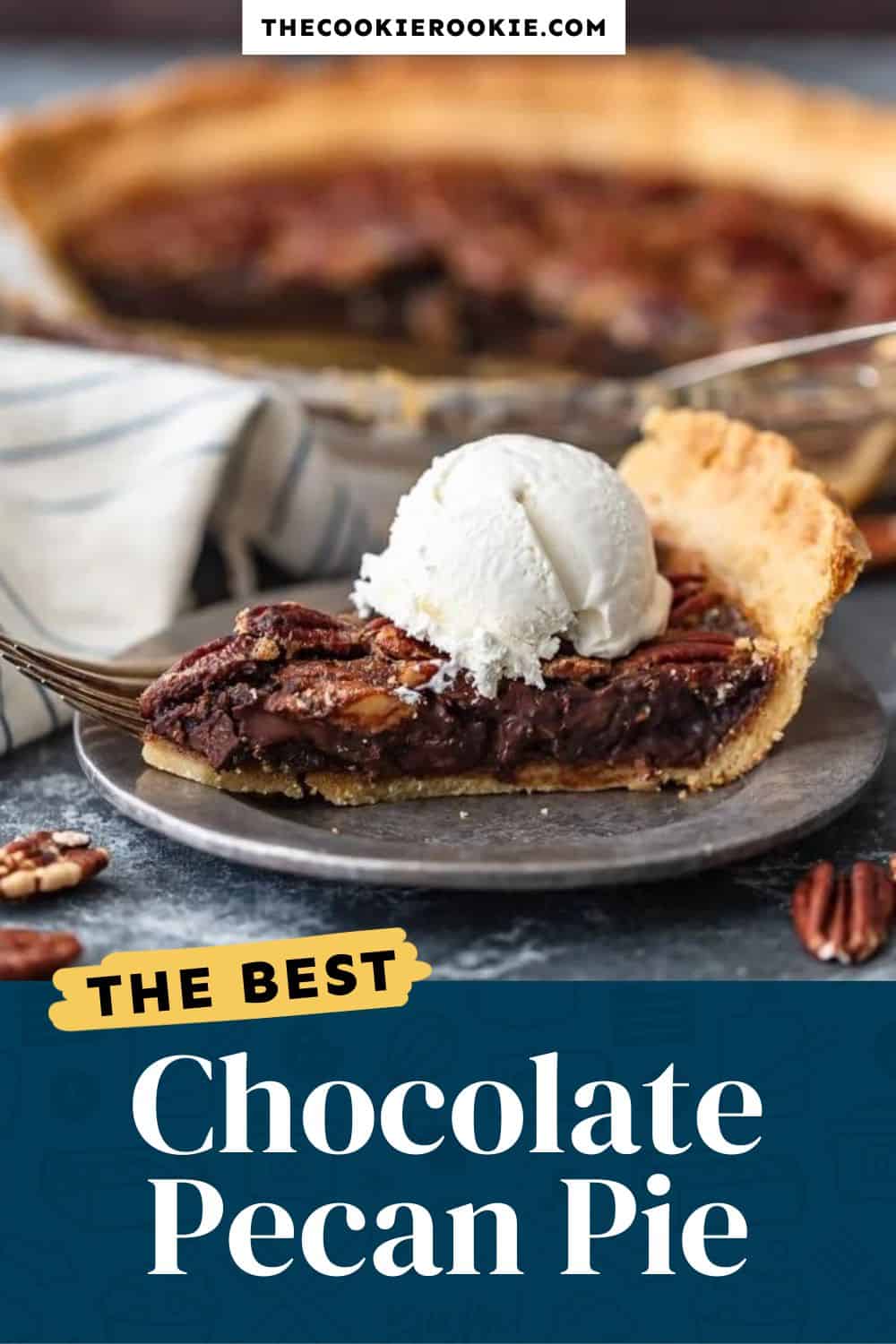 Chocolate Pecan Pie Recipe - The Cookie Rookie®