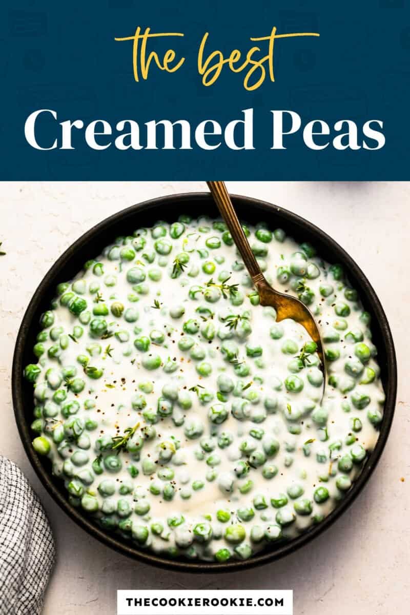 The best cremeed peas.