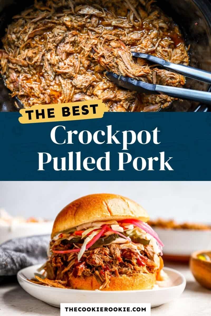 The best crockpot pulled pork.