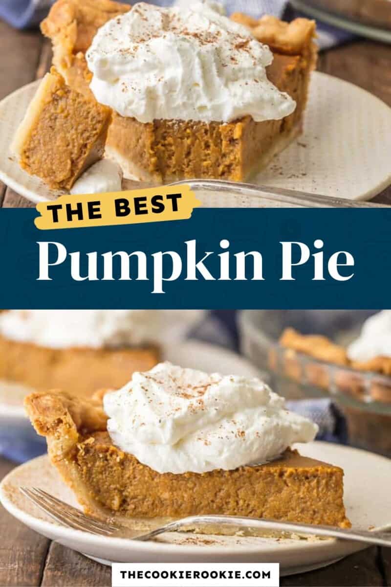 The best pumpkin pie.