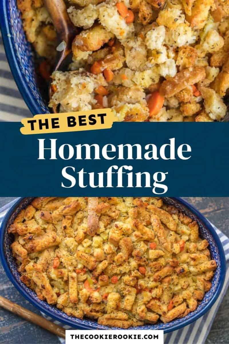 The best homemade stuffing.