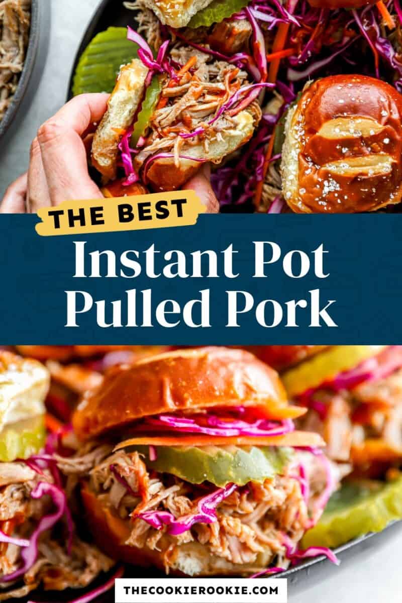The best instant pot pulled pork.