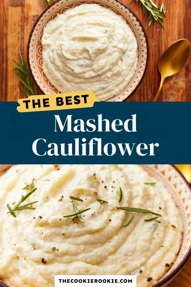 The best mashed cauliflower.