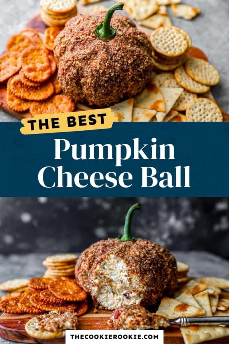 The best pumpkin cheese ball.