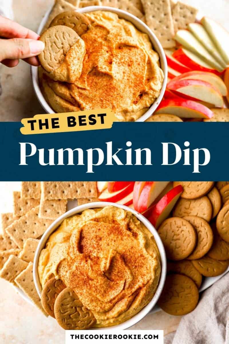 The best pumpkin dip.