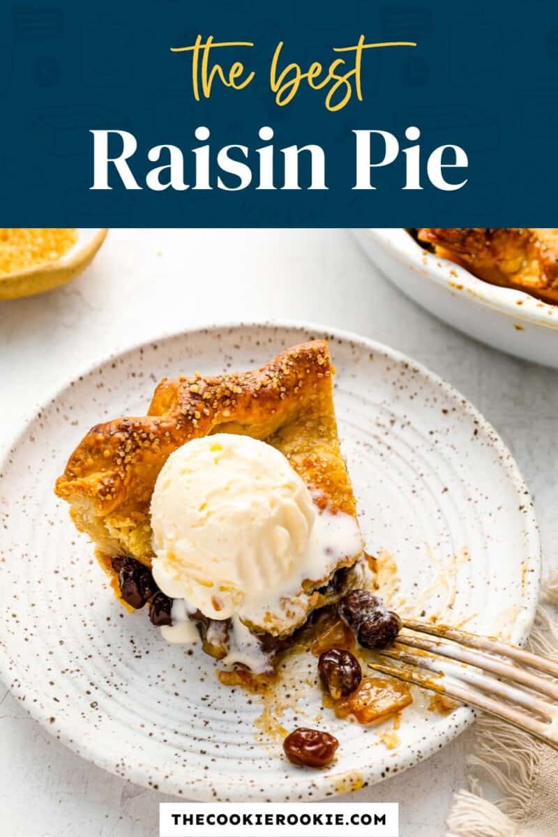 The best raisin pie.