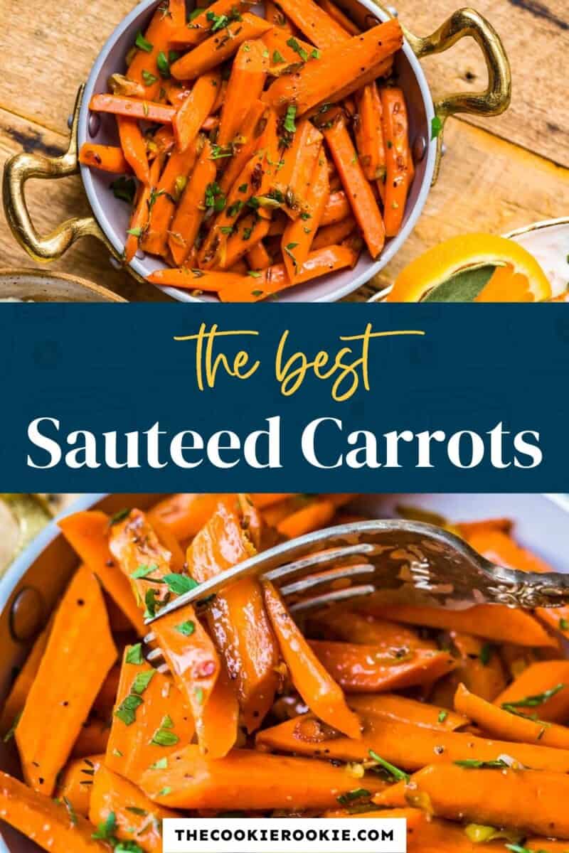 The best sauteed carrots.