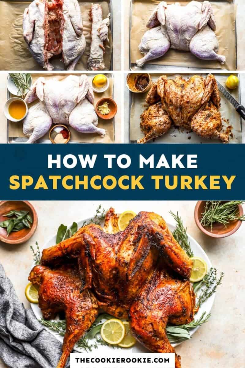 How to make spatchcock turkey.
