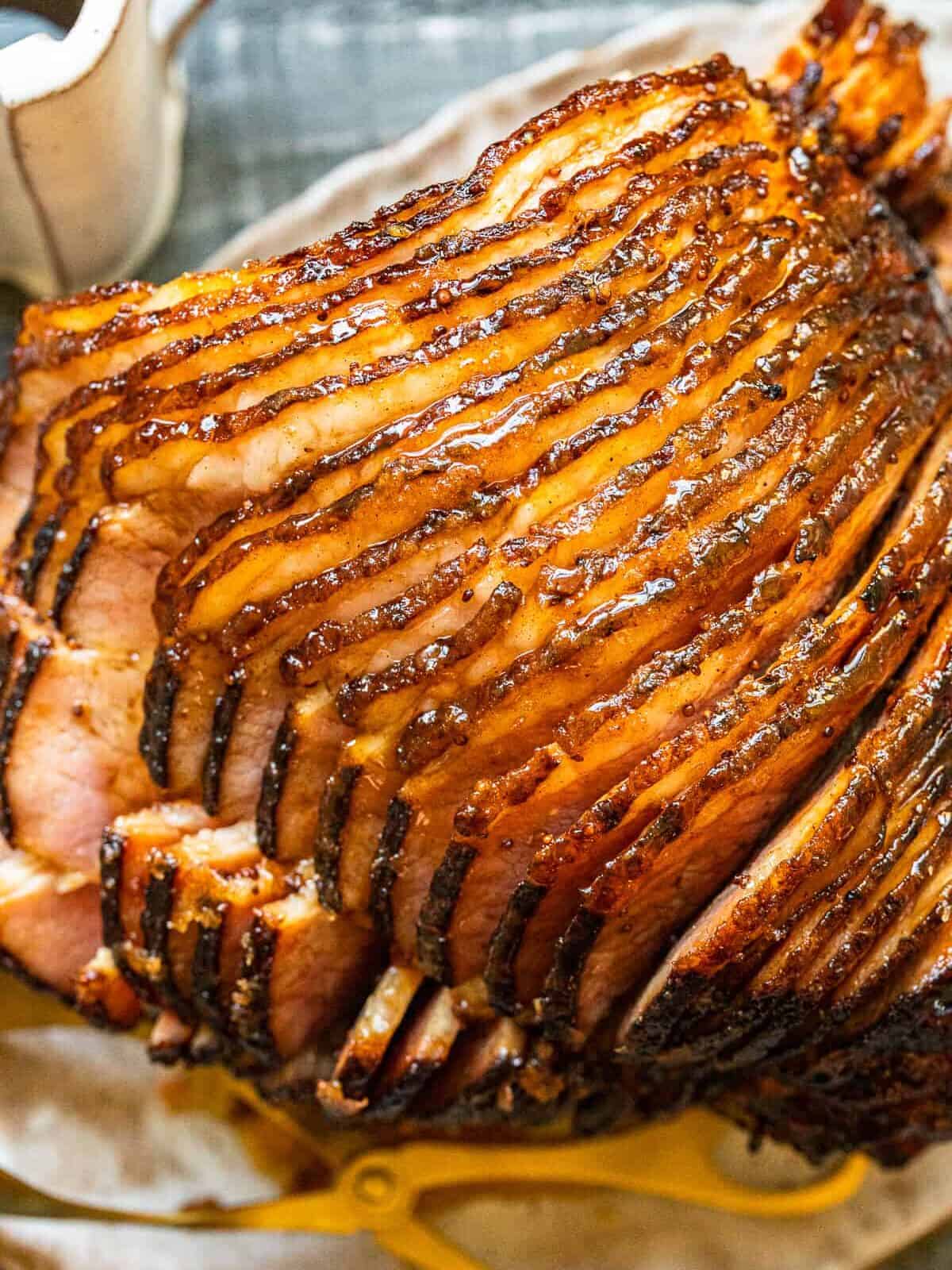 Honey Glazed Ham Recipe  Baked  - 92