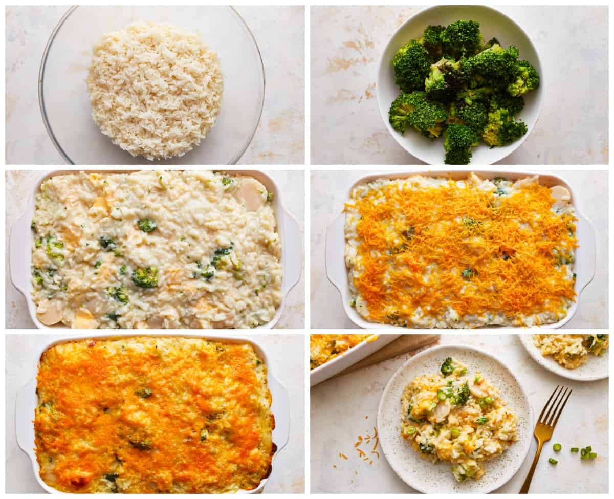 Broccoli Cheese Rice Casserole  Green Rice Casserole  Recipe - 85