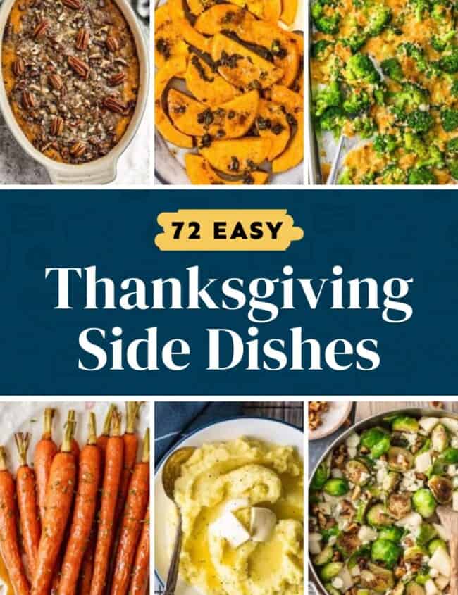 7 easy thanksgiving side dishes.